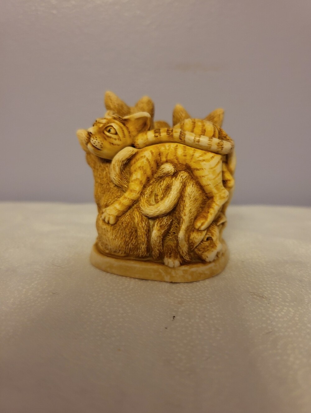 Harmony Kingdom 2.25 Inch 4 Cats Trinlet Holder Figurine - Picture 11 of 11